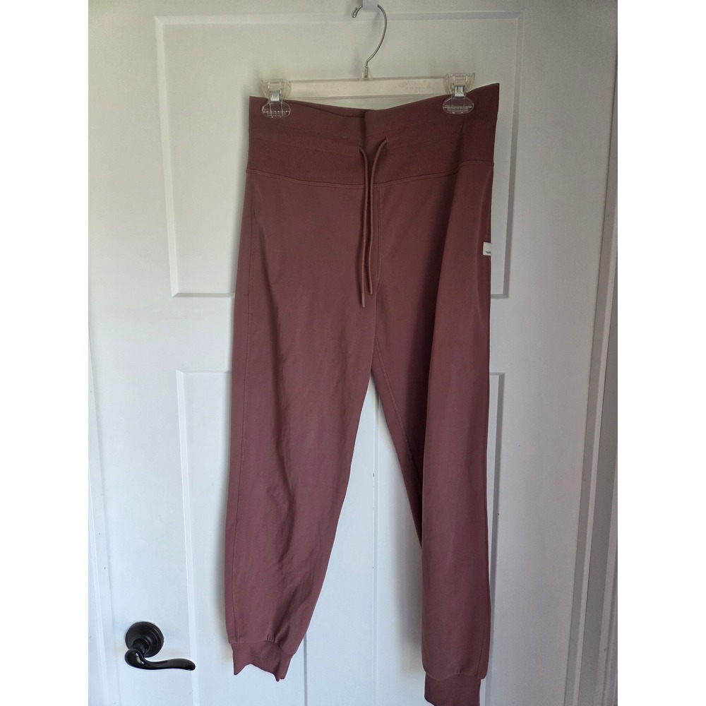 Vuori Women's Daily‎ leggings Size Medium Blush Drawstring Jogger High Waisted
